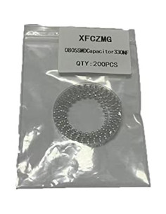 Capacitor SMD 0805 0.33uF 50V XFCZMG 200 piezas 2