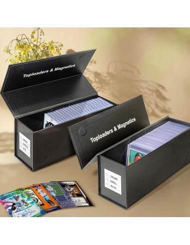 Caja de almacenamiento para tarjetas CollectHall 29.2x8.1x10.7cm