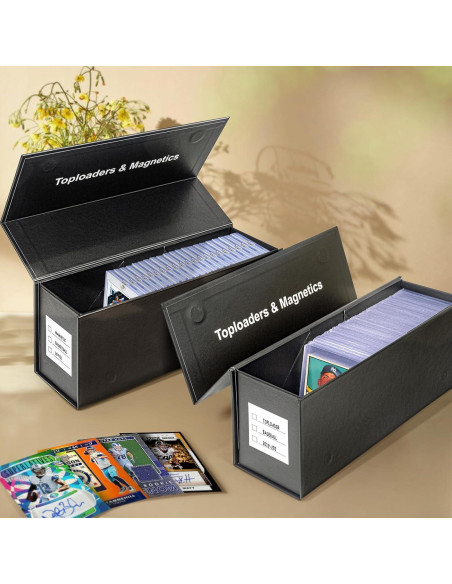 Caja de almacenamiento para tarjetas CollectHall 29.2x8.1x10.7cm