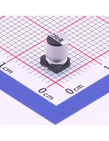 20 Capacitores Electrolíticos SMD 47uF 6.3V Genérico