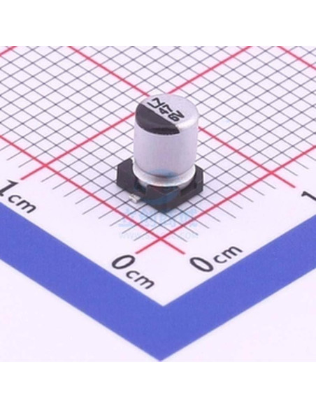 20 Capacitores Electrolíticos SMD 47uF 6.3V Genérico