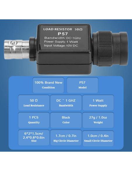 Adaptador BNC hembra a BNC hembra 50 Glomora P57