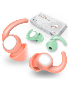Tapones para Oídos Feralansi Silicona Reutilizables 2 Pares