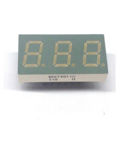 Pantalla de Siete Segmentos MST4911C Roja 1.02 cm Anodo Común
