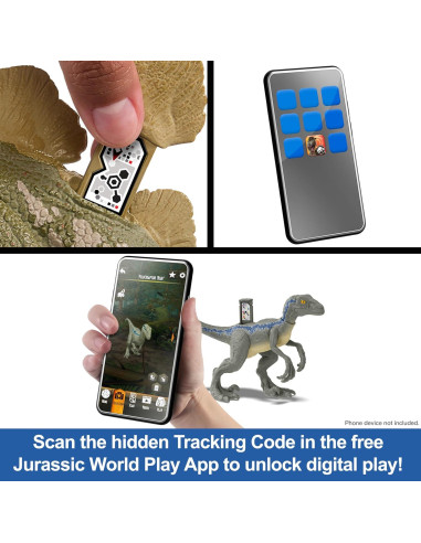 Juguete de Dinosaurio Guaibasaurus Mattel Jurassic World 17.8 cm