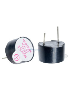 10 Zumbadores Piezoeléctricos Activos 3V 12mm Genérico