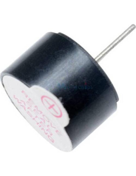 10 Zumbadores Piezoeléctricos Activos 3V 12mm Genérico