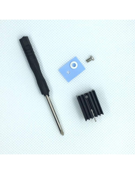 Kit de Disipador TO-220 SGTKJSJS con Aislantes y Tornillos