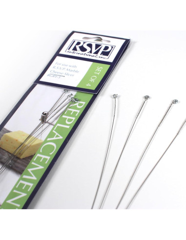 Cables de Reemplazo para Cortador de Queso RSVP Gris 13.97 cm