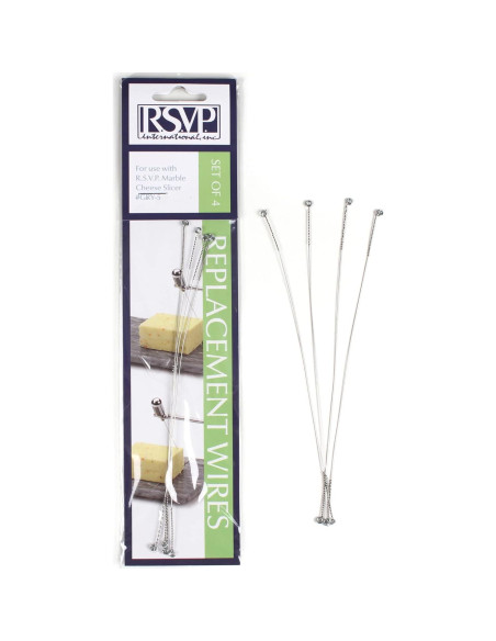 Cables de Reemplazo para Cortador de Queso RSVP Gris 13.97 cm