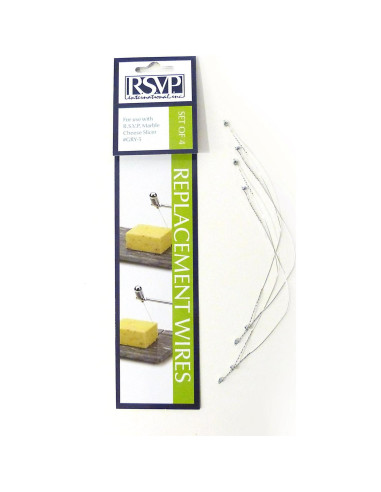 Cables de Reemplazo para Cortador de Queso RSVP Gris 13.97 cm