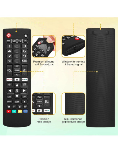 Control Remoto Universal LG 65UN7300AUD con Funda Protectora