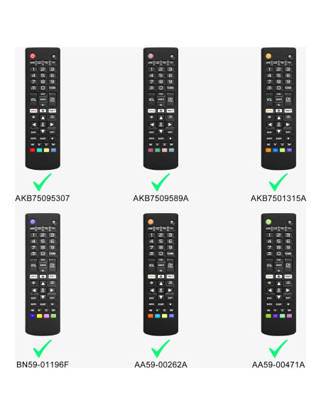 Control Remoto Universal LG 65UN7300AUD con Funda Protectora