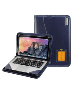 Funda Protectora de Cuero Azul Broonel para Lenovo ThinkPad X1 Carbon 14"