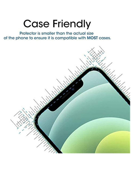 Paquete de 5 Protectores de Pantalla DAMONDY ZTE Gabb Z2 HD