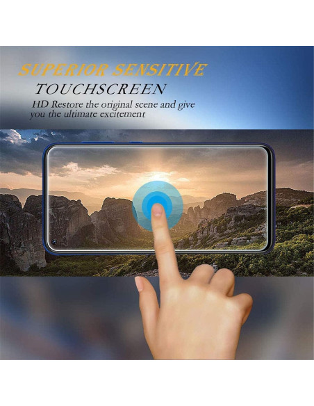 Paquete de 5 Protectores de Pantalla DAMONDY ZTE Gabb Z2 HD