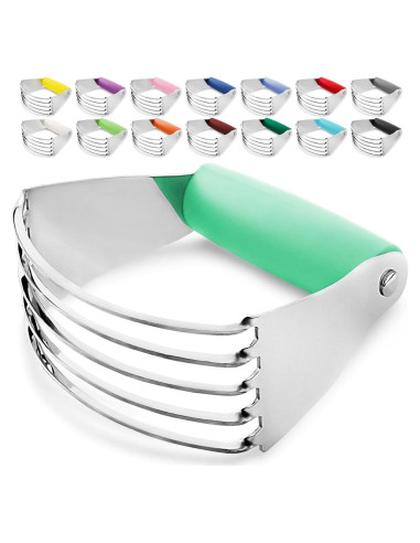 Mezclador de Masa Zulay Kitchen - Cortador de Pastelería Acero Inoxidable