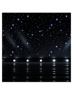 Cortina de Estrellas LED 3m x 6m LianDu Control DMX512