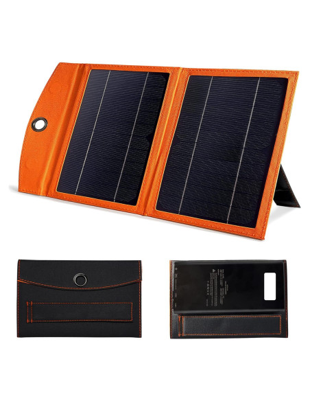 Cargador Solar Portátil 20W Kepswin 20000mAh USB-C Plegable