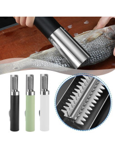 Escalador de Pescado Eléctrico RJSQAQE 125W Recargable USB 2