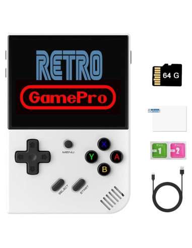Consola de Juegos Portátil Anbernic RG35XX Plus - 5515 Juegos, HDMI, WiFi 5G