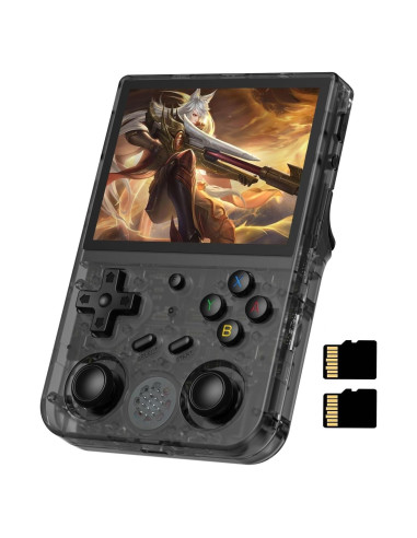 Consola de Juegos Portátil Anbernic RG353V - Doble Sistema Android 11 y Linux, 64GB, 4452 Juegos