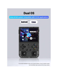 Consola de Juegos Portátil Anbernic RG353V - Doble Sistema Android 11 y Linux, 64GB, 4452 Juegos 2