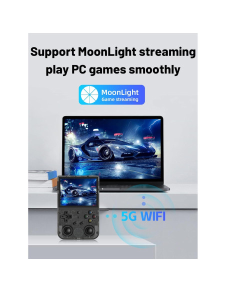 Consola de Juegos Portátil Anbernic RG353V - Doble Sistema Android 11 y Linux, 64GB, 4452 Juegos