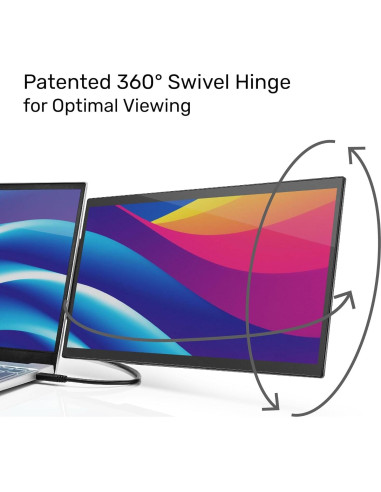 Monitor Portátil SideTrak Swivel Pro Touch 33 cm Táctil