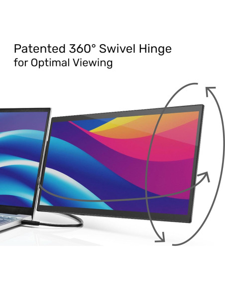 Monitor Portátil SideTrak Swivel Pro Touch 33 cm Táctil