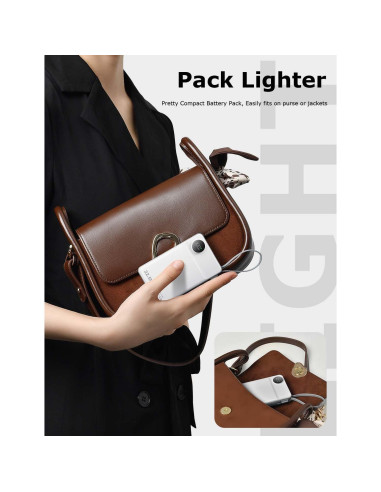 Batería Portátil Inalámbrica LISEN 10000mAh para iPhone 16