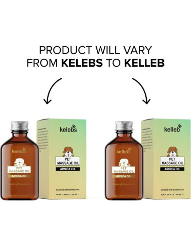 Aceite de Masaje para Perros Kelebs con Árnica 240g