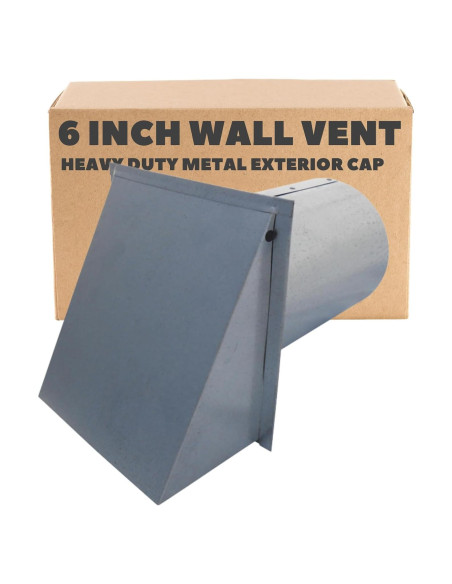 Tapa de Ventilación de Pared 15 cm Vent Works - Acero Galvanizado