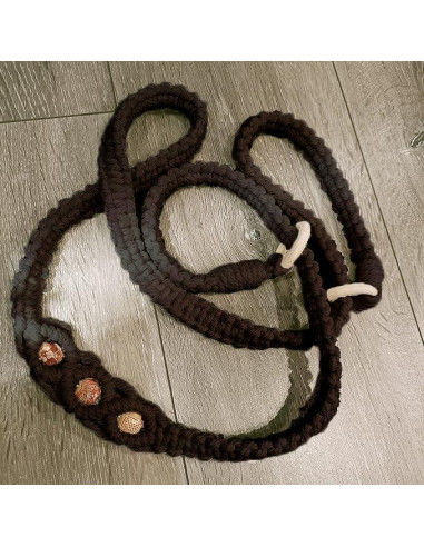 Correa de Yoga Tejida a Mano Kiido 180 cm Gris Multiusos