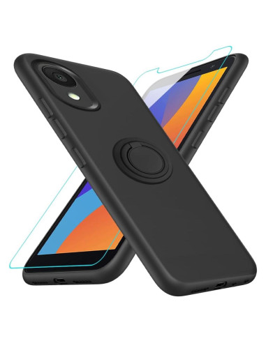 Funda Protectora Alcatel 1 2021 con Soporte y Protector de Pantalla