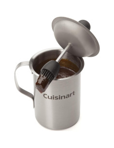 Juego de Olla para Salsa y Brocha Cuisinart 0.47L Acero Inoxidable 2