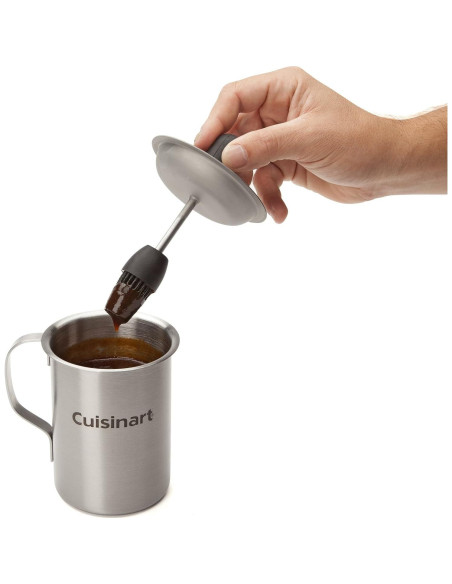 Juego de Olla para Salsa y Brocha Cuisinart 0.47L Acero Inoxidable