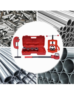 Juego de Herramientas de Roscar Tubos OUKANING con Estuche 2