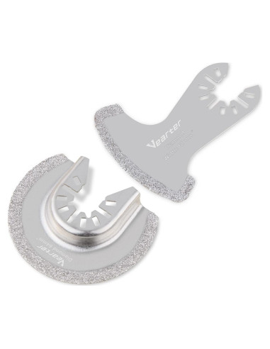 Juego de 2 Hojas Oscilantes de Diamante Vearter para Corte Preciso