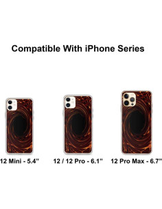 Funda de teléfono transparente Genérico para iPhone 15/14/13/12/11 2