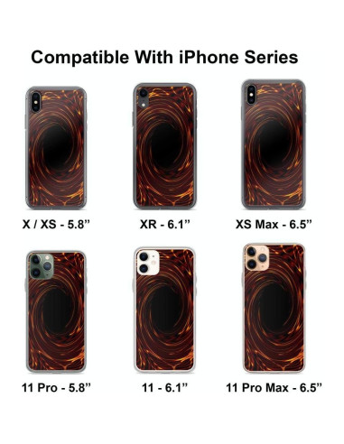 Funda de teléfono transparente Genérico para iPhone 15/14/13/12/11