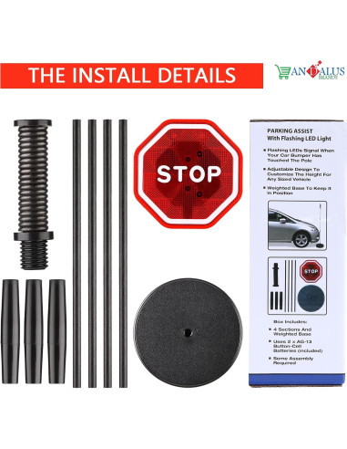 Asistente de Estacionamiento LED Andalus | Sensor de Parachoques