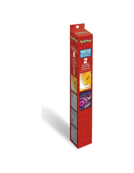 Póster Mosaicos Pokémon Trends International - 2 Pósters