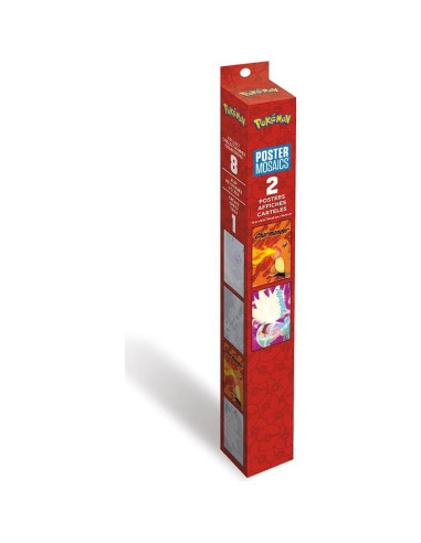 Póster Mosaicos Pokémon Trends International - 2 Pósters