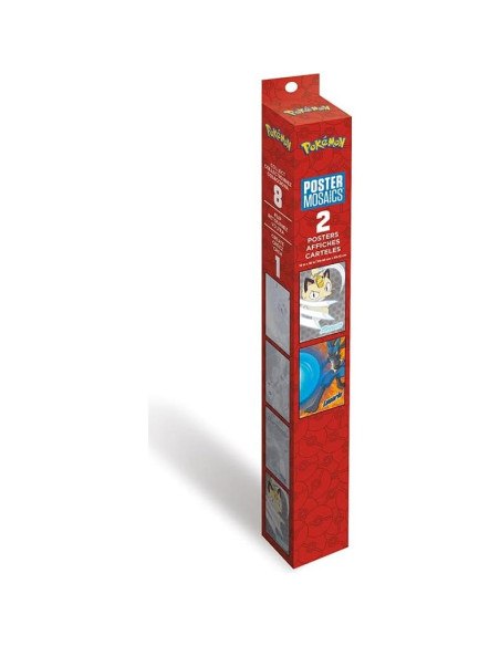 Póster Mosaicos Pokémon Trends International - 2 Pósters