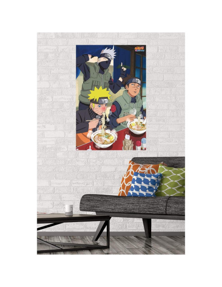 Póster de Comida Naruto Shippuden Trends International 56.67x86.36cm