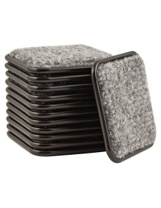 Copas de Caster Reutilizables Waxman 6.35 cm Cuadradas 12 Pzas