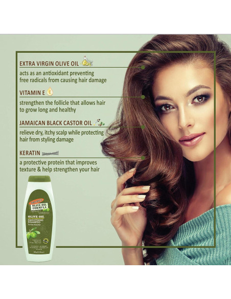 Champú Alisador Palmer's Aceite de Oliva 382.7g