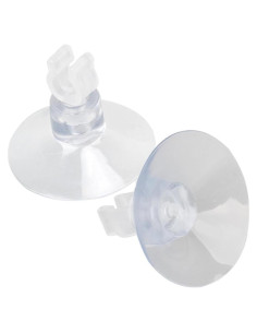 Clips de Ventosa para Acuario SunGrow - Paquete de 20 Piezas