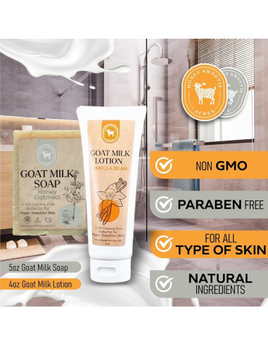 Paquete Cuidado Piel Hecho a Mano Honey Sweetie Acres 255g